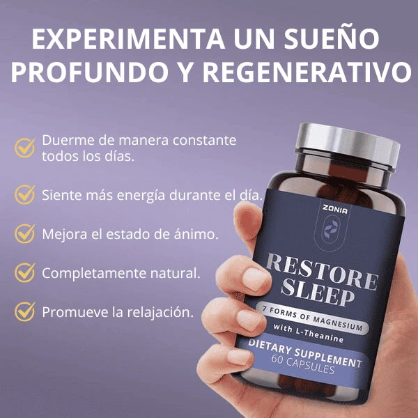 RESTORE SLEEP® - PARA UN SUEÑO TRANQUILO